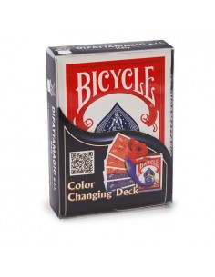 Mazzo Carte Bicycle Color Changing Deck - Dorso cambia colore - Damas Italia