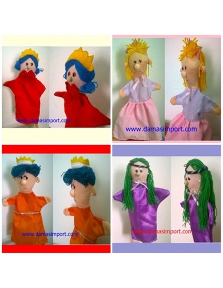 Burattini Principesse e Regine