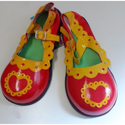 Scarpe Clown suola di Gomma Fantasia - Damas Italia