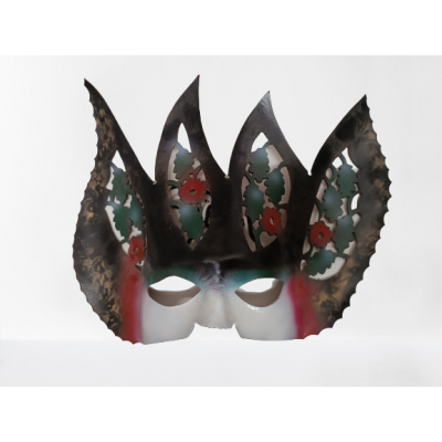 Maschera Cuoio Artigianale Grande | Damas Italia