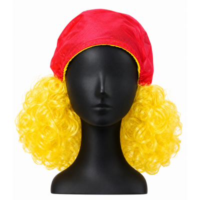 Bandana con Parrucca riccia - Damas Italia