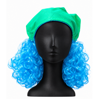 Bandana con Parrucca riccia - Damas Italia