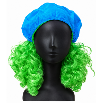 Bandana con Parrucca riccia - Damas Italia