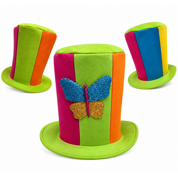 CAPPELLO CILINDRO  MULTICOLOR