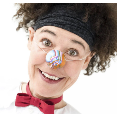 Naso Clown Silicone Doppio | Damas Italia
