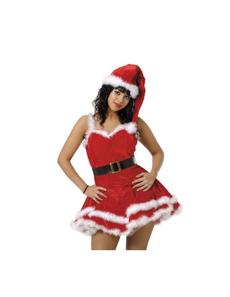 Costume Vestito Donna  Natale Sexy