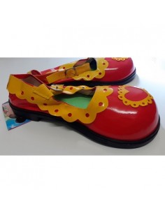 Scarpe Clown suola di Gomma Fantasia - Damas Italia