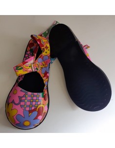 Scarpe Clown suola di Gomma Fantasia - Damas Italia