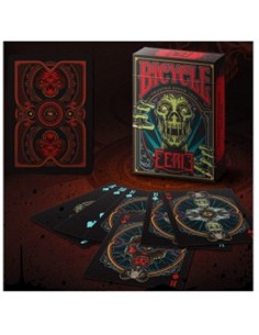 Carte Bicycle Eerie Rosso | Damas Italia