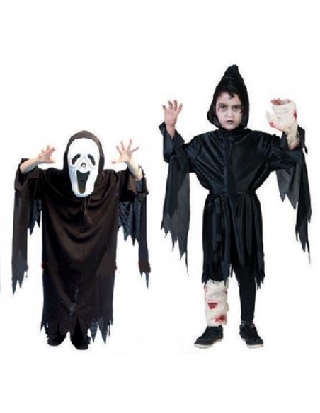 Costume Halloween Bimbo Tunica Nera