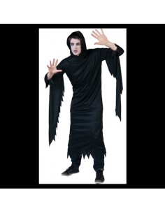Costume Tunica Nera con Cappuccio | Damas Italia