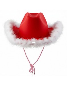 Cappello Cowboy Donna con Piume | Damas Italia