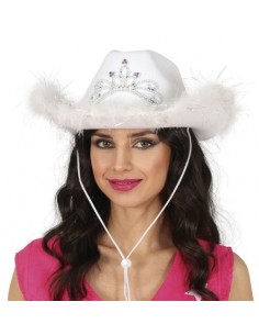 Cappello Cowboy Donna con Piume | Damas Italia