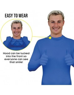 Morphsuit Msuit Blu L | Damas Italia