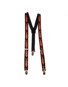 Bretelle Fantasia Fiamme | Damas Italia
