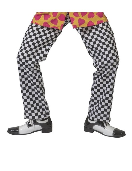 Pantalone a Scacchi Bianco/Nero