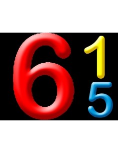 Palloncino Numero PVC 35 cm / 14" | Damas Italia