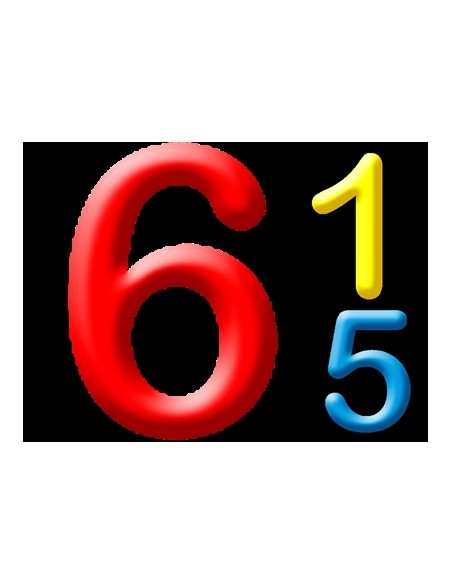 Palloncino Numero PVC 35 cm / 14"