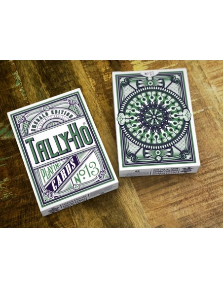 Carte Tally Ho Emerald White edition