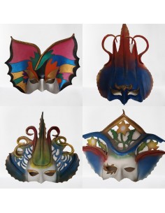 Maschera Cuoio Artigianale Grande | Damas Italia