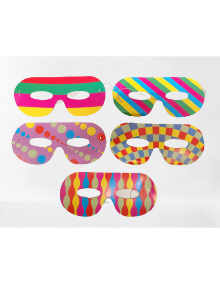 Maschere Carta Carnevale