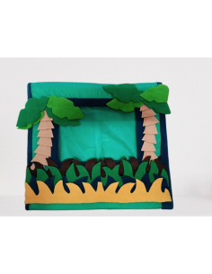 Teatrino Portatile Stoffa - Damas Italia