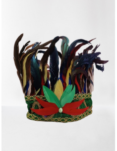 Cappello Fascia con Piume Indio | Damas Italia