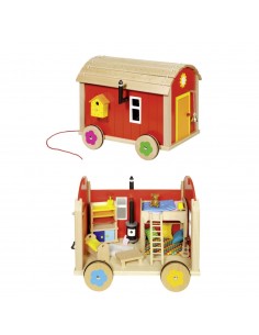 Casetta mobile delle bambole in Legno | Damas Italia