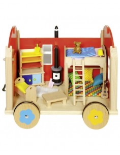 Casetta mobile delle bambole in Legno - Damas Italia