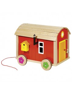 Casetta mobile delle bambole in Legno - Damas Italia
