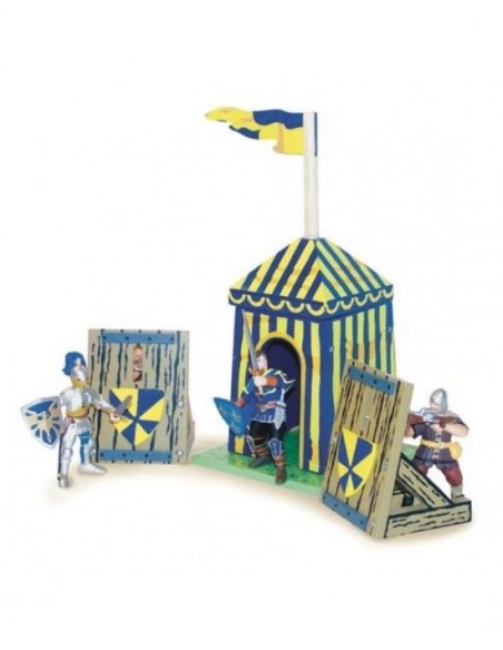 Miniature - Tenda con palizzate Blu