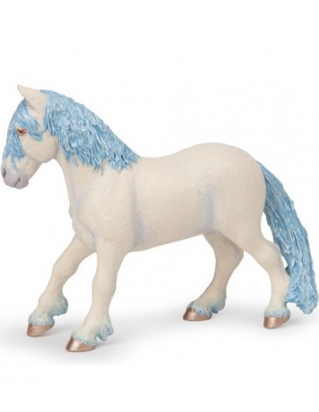 Miniature- Pony fiabesco blu