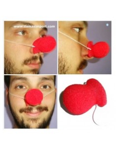 Naso Clown Spugna con Elastico | Damas Italia