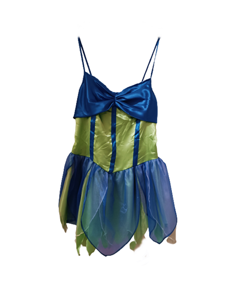 Costume Fatina Blu Verde