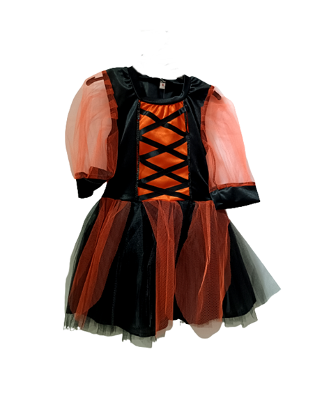 Costume Strega Halloween Bimba Taglia 6