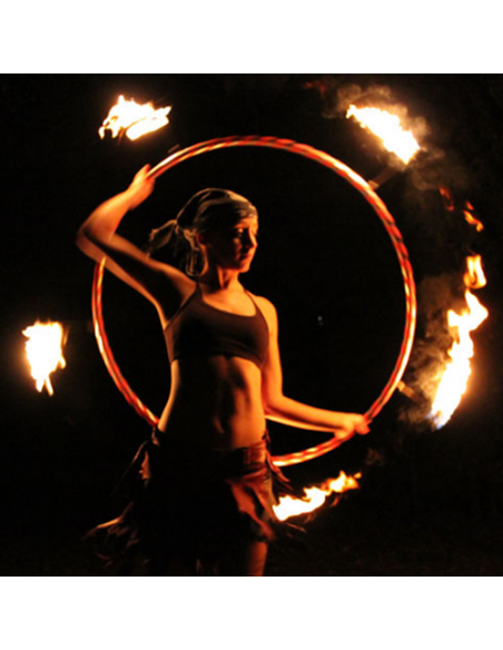 Hula Hoop Fuoco Pieghevole- Fire Hoop 5 punte