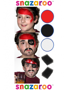 Snazaroo Kit Pirata - Trucco + Cappelli | Damas Italia