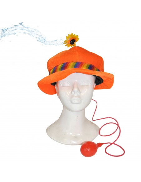 Cappello Clown Fiore Spruzza Acqua