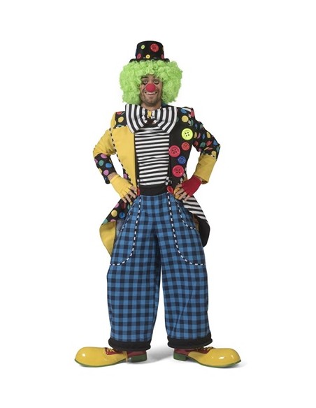 Giacca Clown Uomo Bottoni