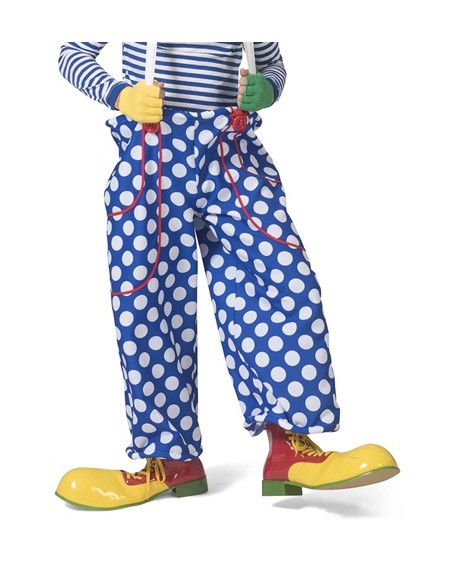 Pantalone Clown Largo a Pois