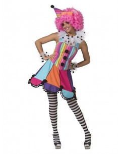 Costume Clown Donna Rainbow | Damas Italia