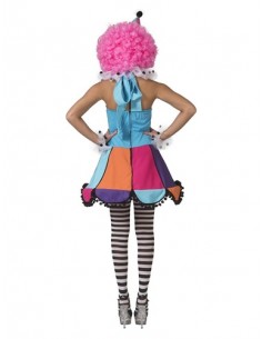 Costume Clown Donna Rainbow | Damas Italia