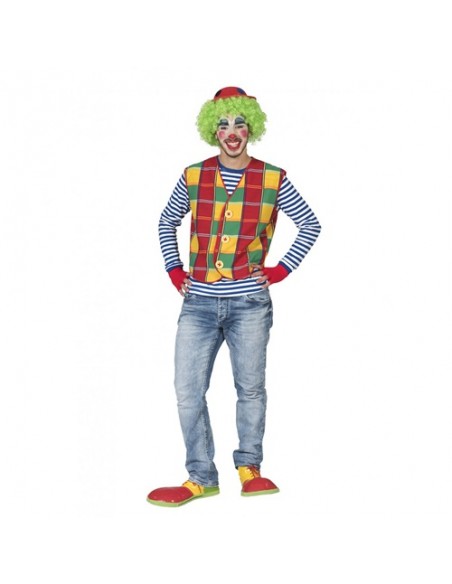 Gilet Clown a Quadri