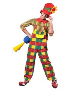 Salopette Clown a quadri | Damas Italia
