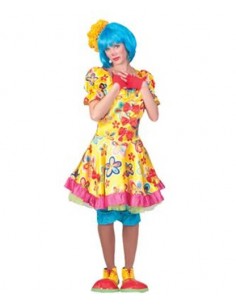 Costume Clown Donna a Fiori | Damas Italia