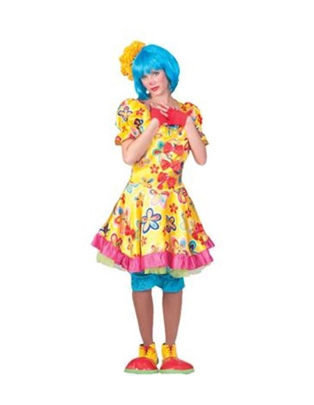 Costume Clown Donna a Fiori