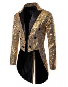 Costume Frac Uomo Oro | Damas Italia