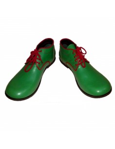 Scarpe Clown Cuoio - Verde M | Damas Italia