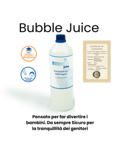 Sapone per Bolle Bubble Juice Concentrato 1LT resa 5LT