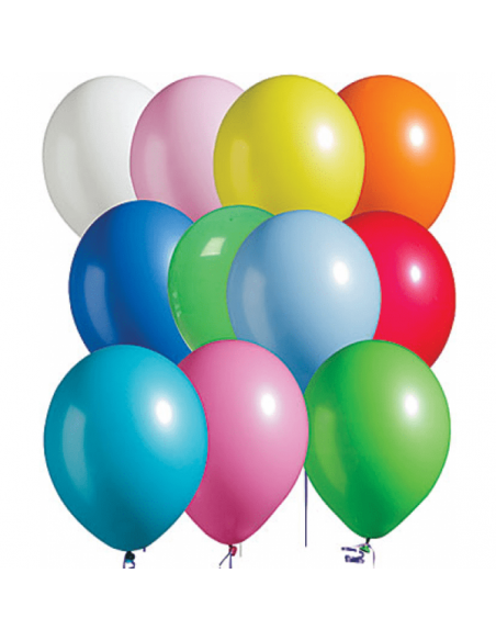 Palloncini lattice Tondi 30 cm- 100 unità Multicolore